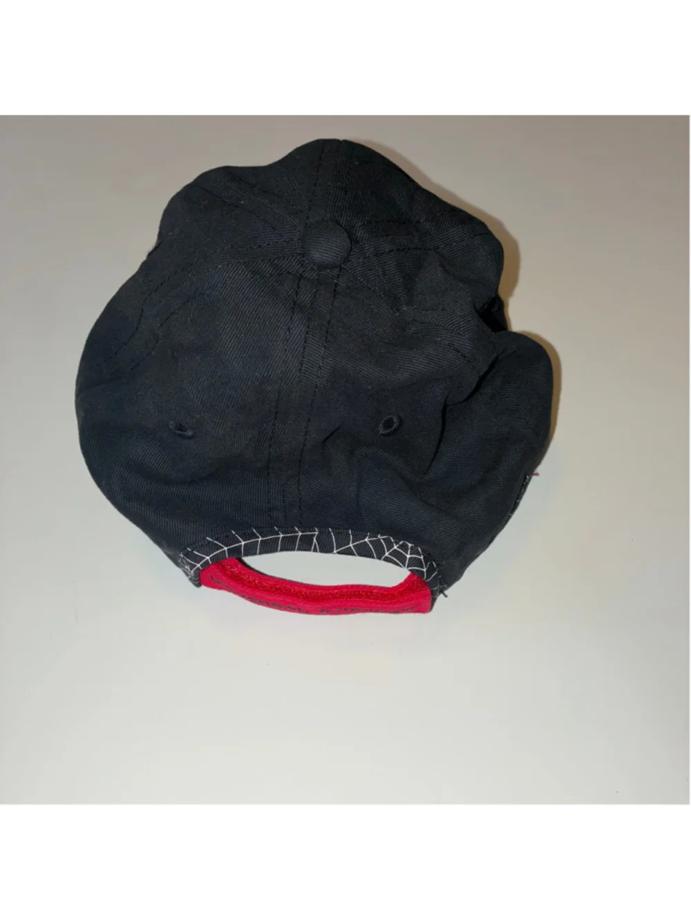 Boys Universal Marvel Spider-Man Baseball Cap Hat Black Red